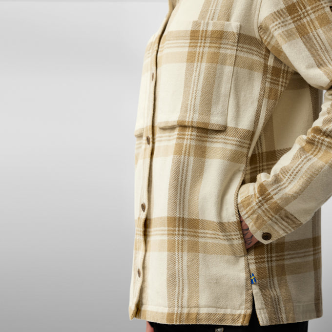 Camisa Singi Flannel Overshirt Mujer